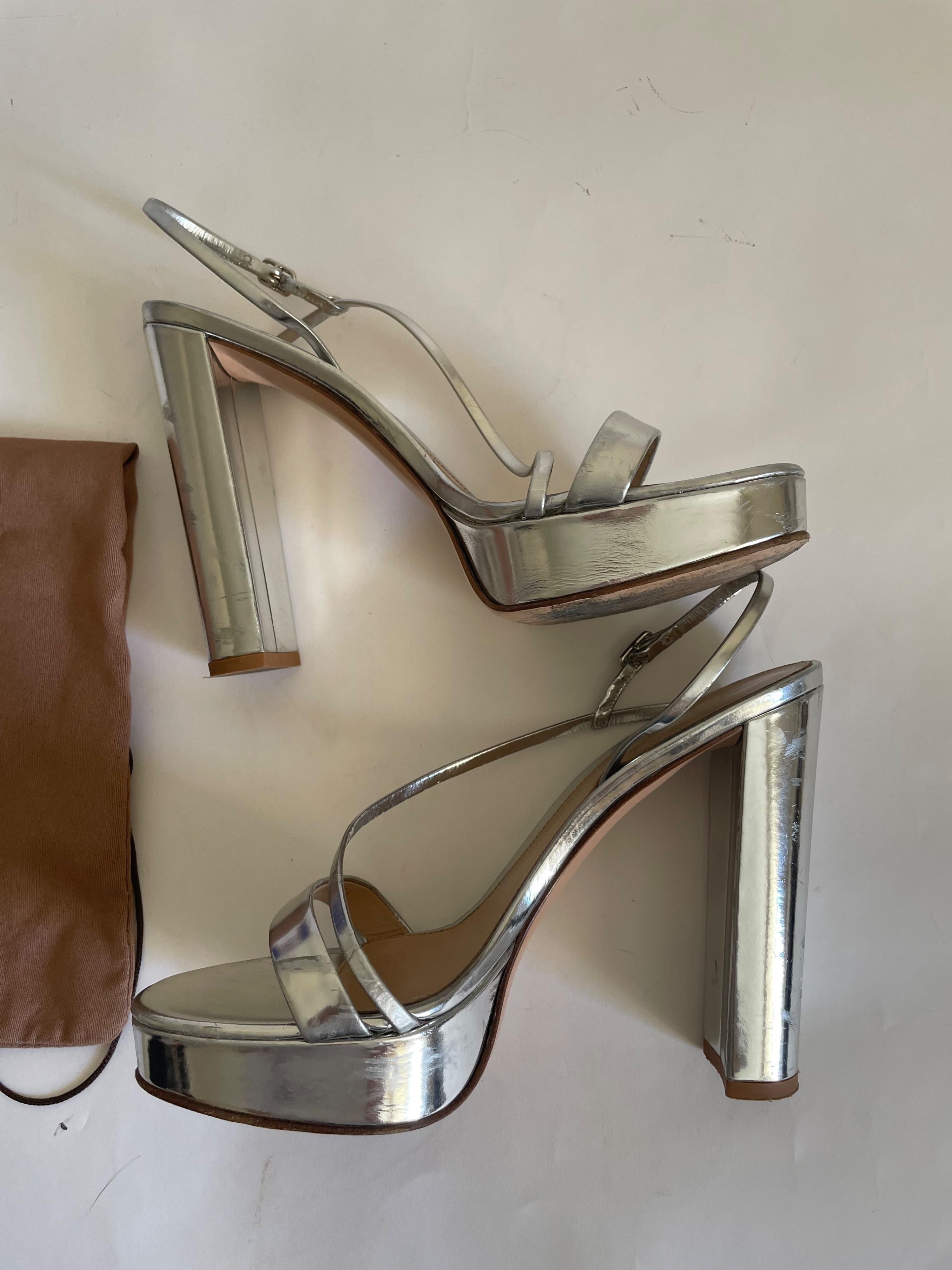 Gianvito Rossi Kimberly leather platform sandals