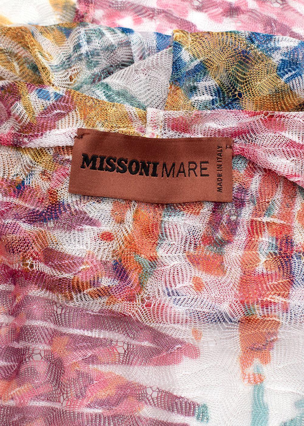 Missoni Mare Print Beach Mini Dress