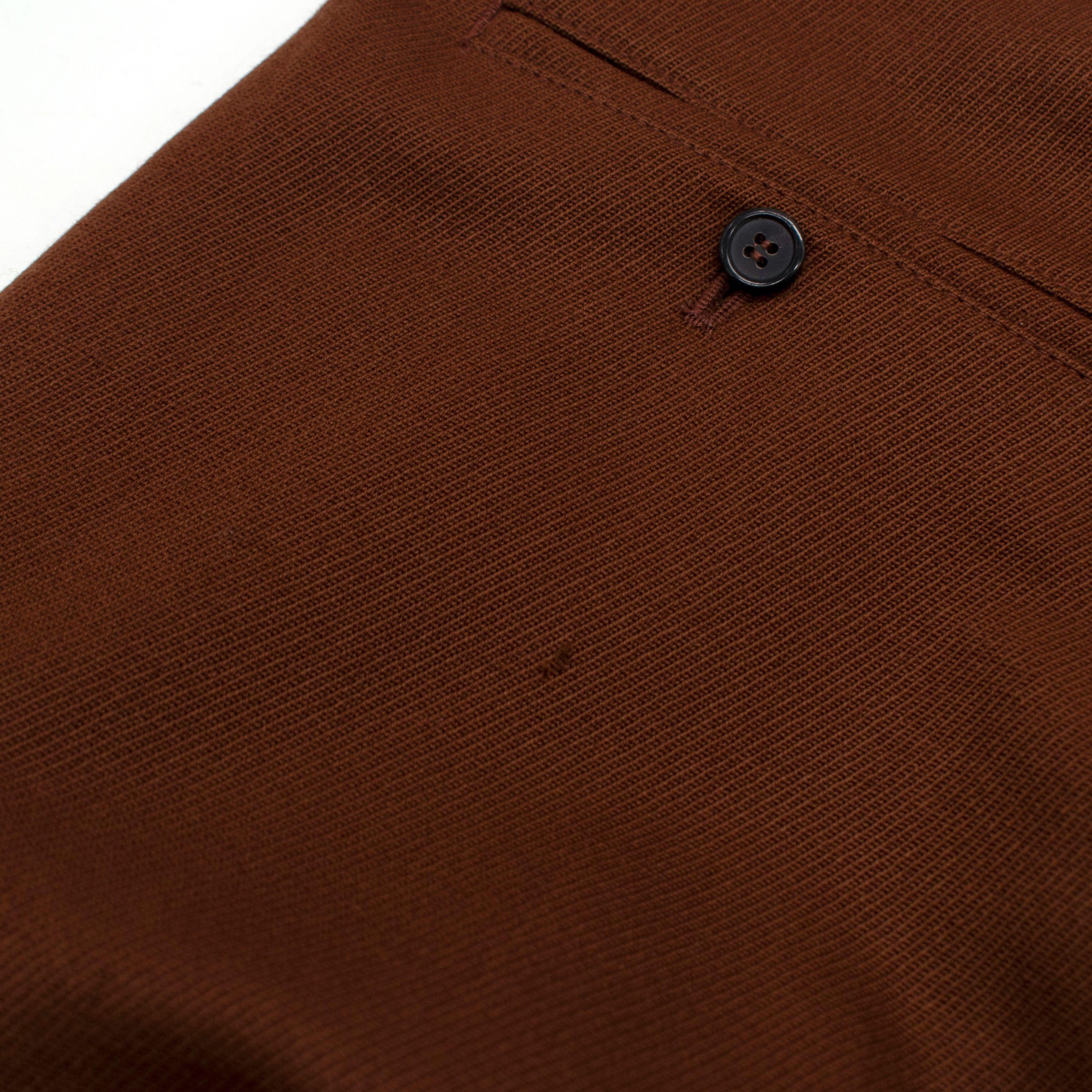Ami Brown Wool Trousers