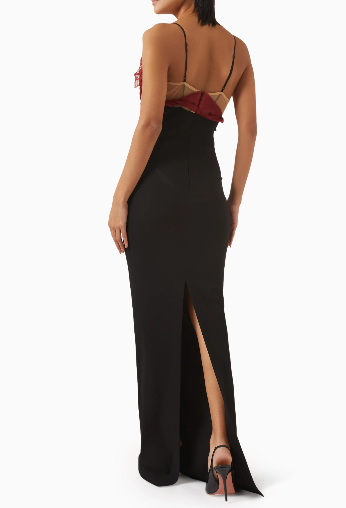 Nensi Dojaka Evie Petal Maxi Dress