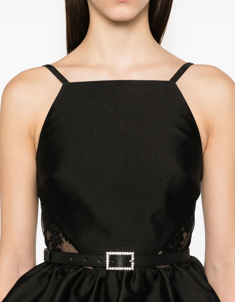Self-Portrait Taffeta Peplum Top