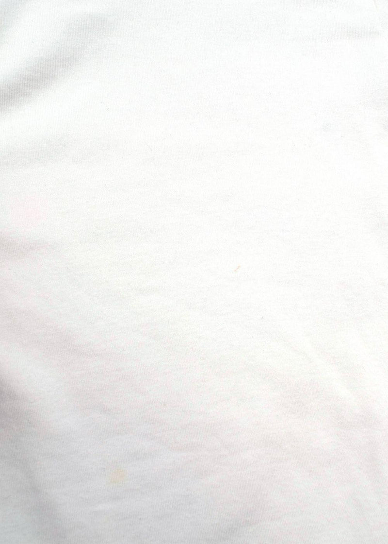 White Cotton Turtle Neck Jumper