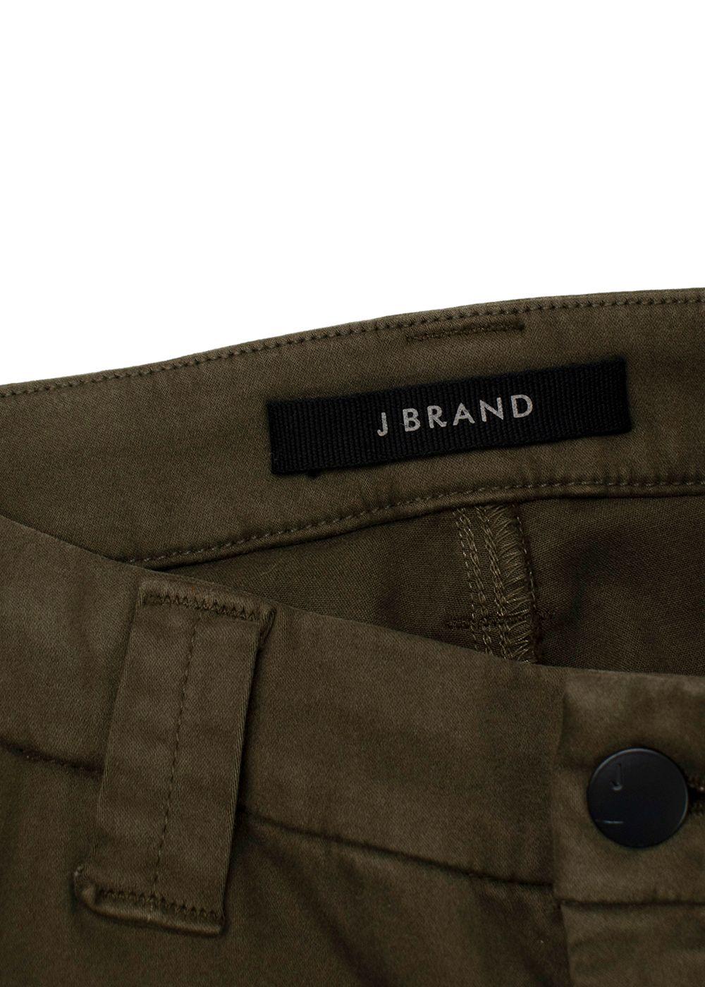 J Brand Khaki Paz Slim Tapered Jeans