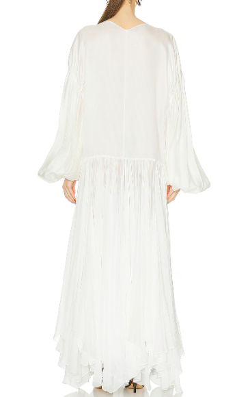 Khaite Valli Layered Silk Dress