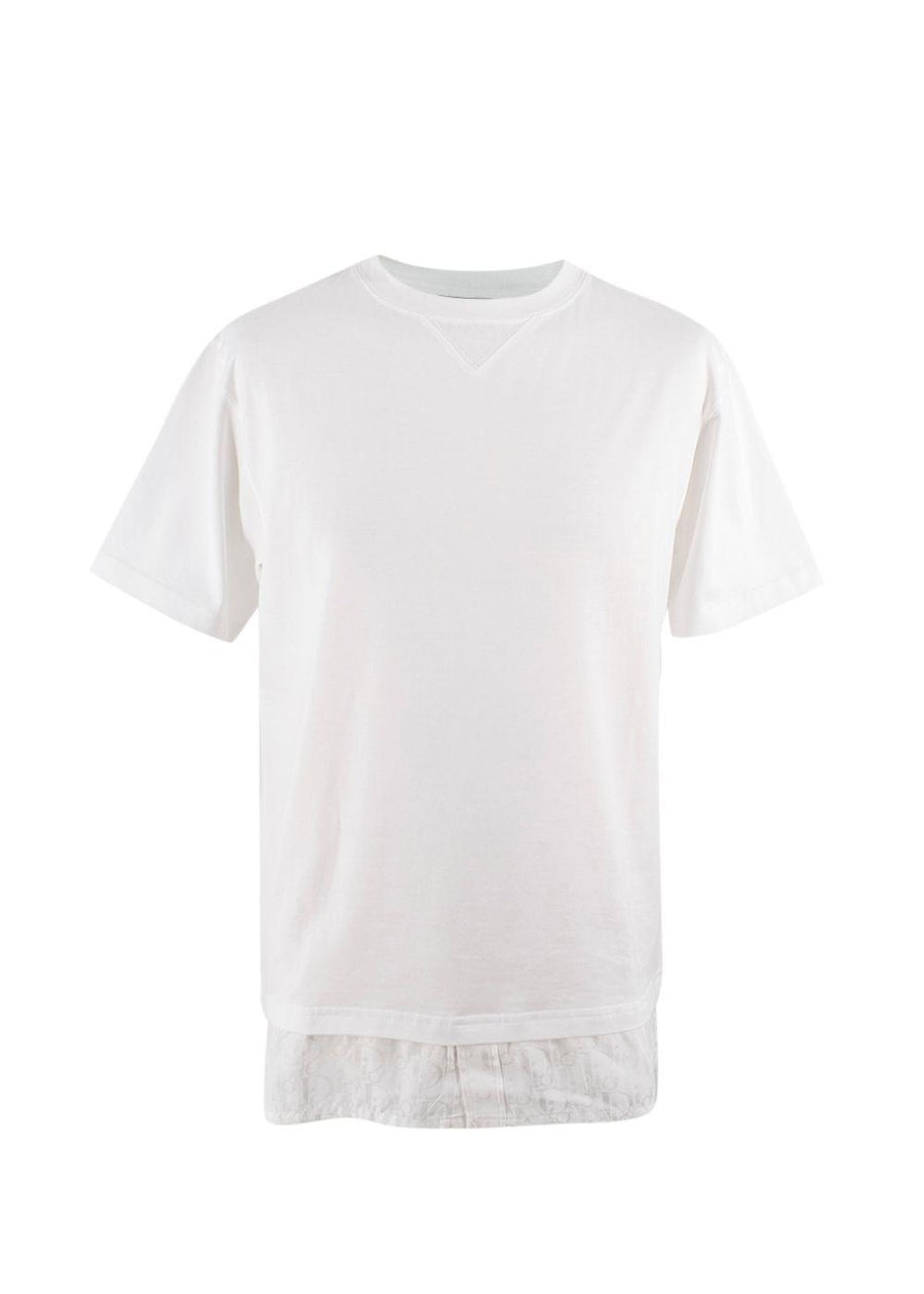 Dior Homme Oblique Jacquard Layered T-Shirt