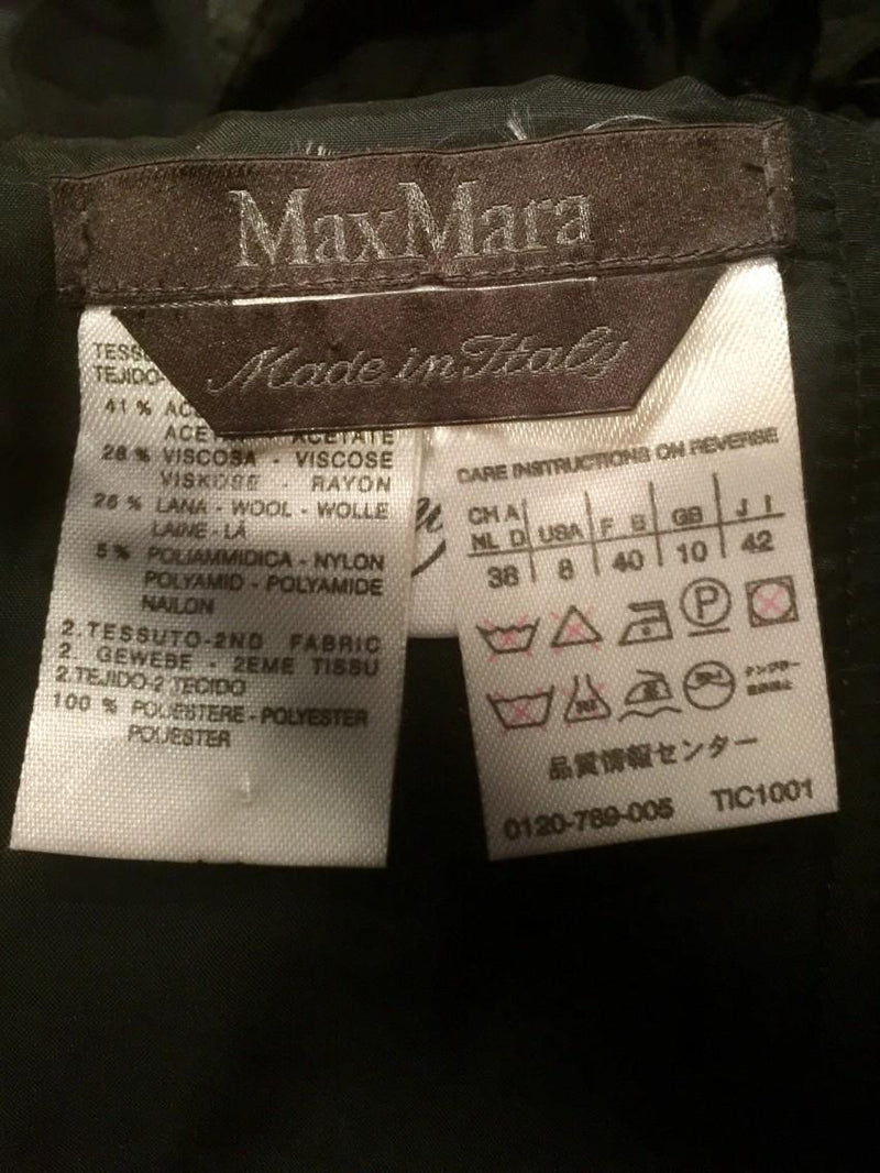 Max Mara Boned Draped Gown