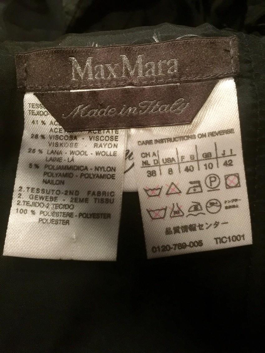 Max Mara Boned Draped Gown