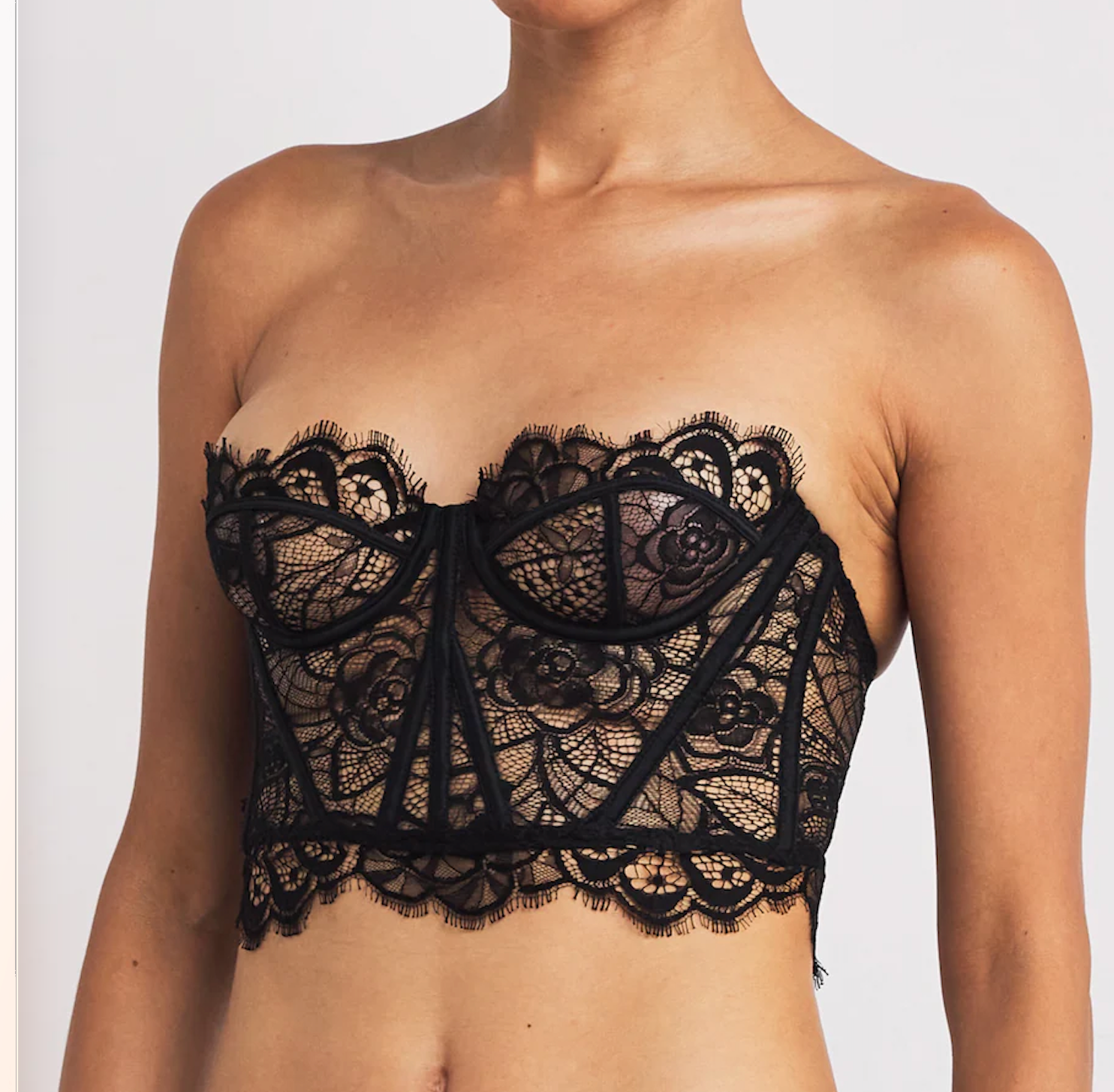 Kiki de Montparnasse Lace Coquette Bustier