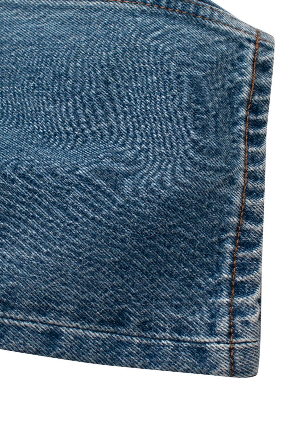 Re/Done Daring Indigo Straight Leg Jeans