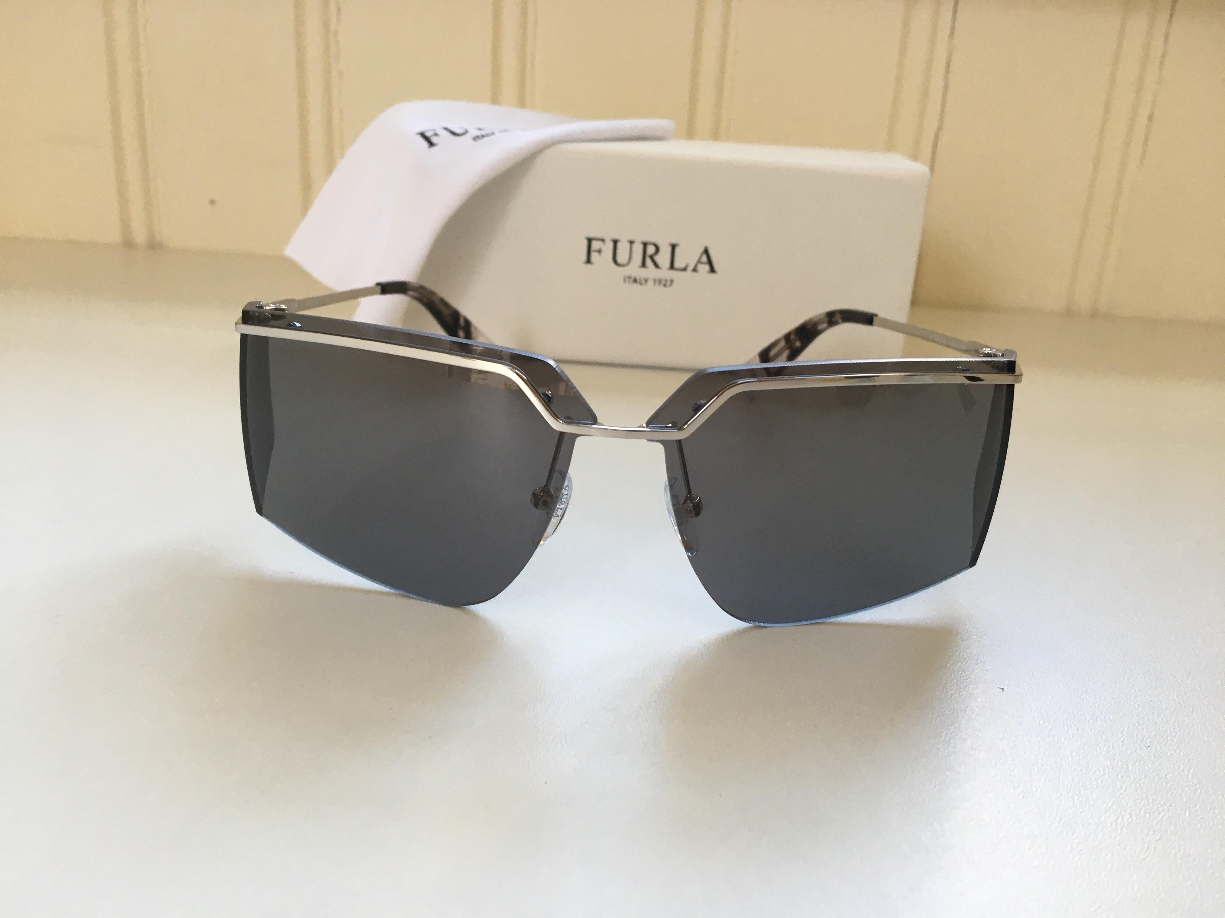 Furla De Rigo Rimless Shield Sunglasses
