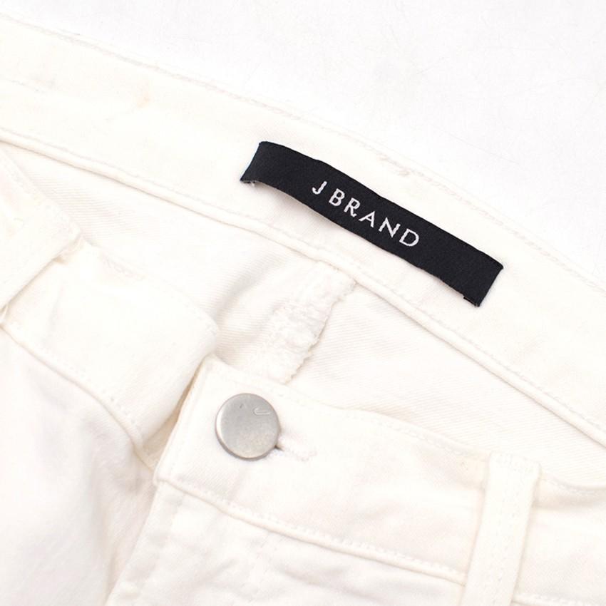 J Brand White Stretch Jeggings