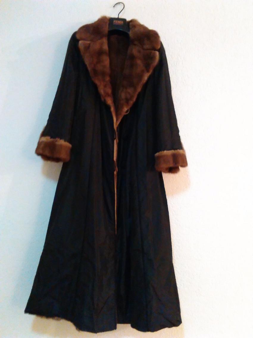 Fendi wild Mink Reversible Fur coat
