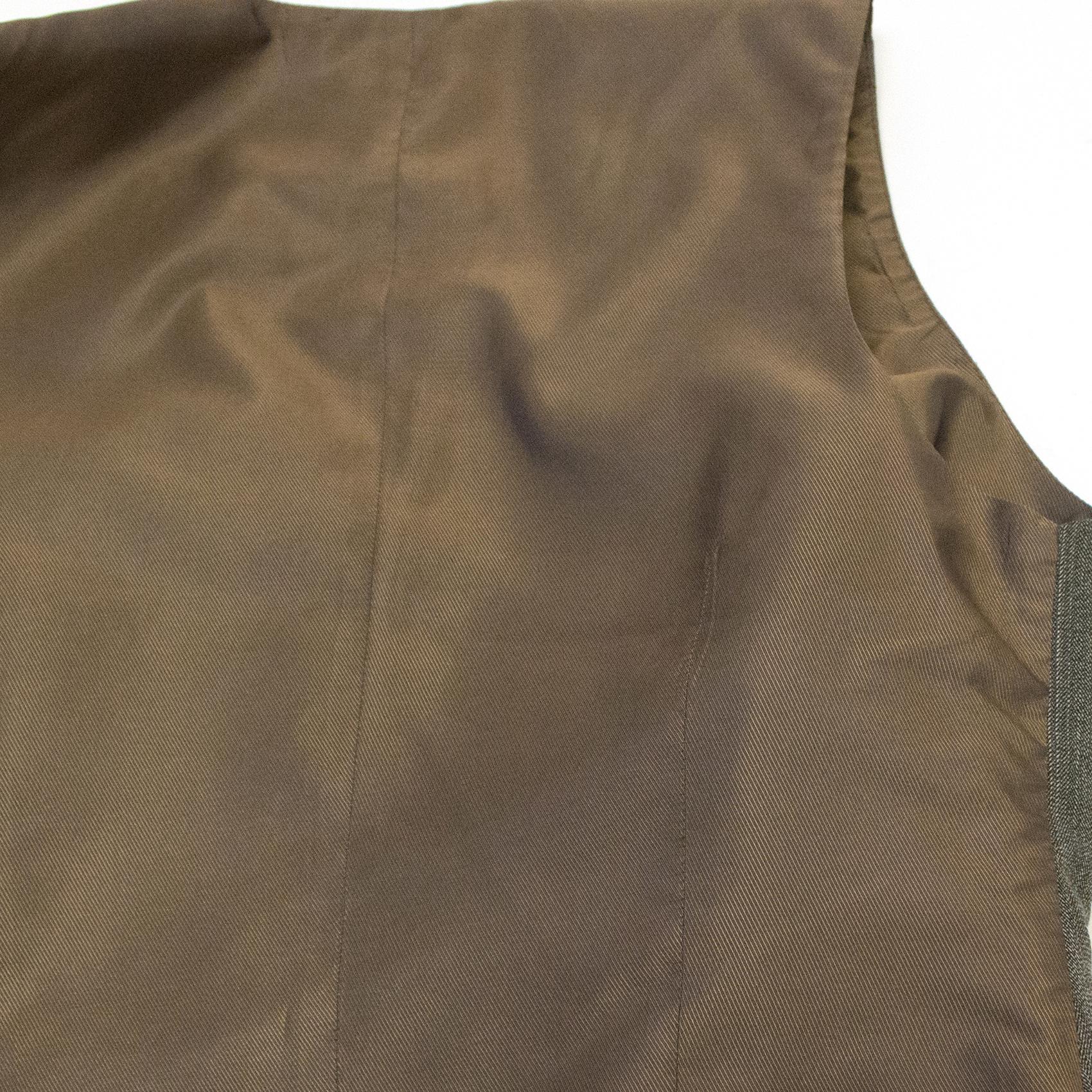 J Peterman Company Wool Blend Waistcoat