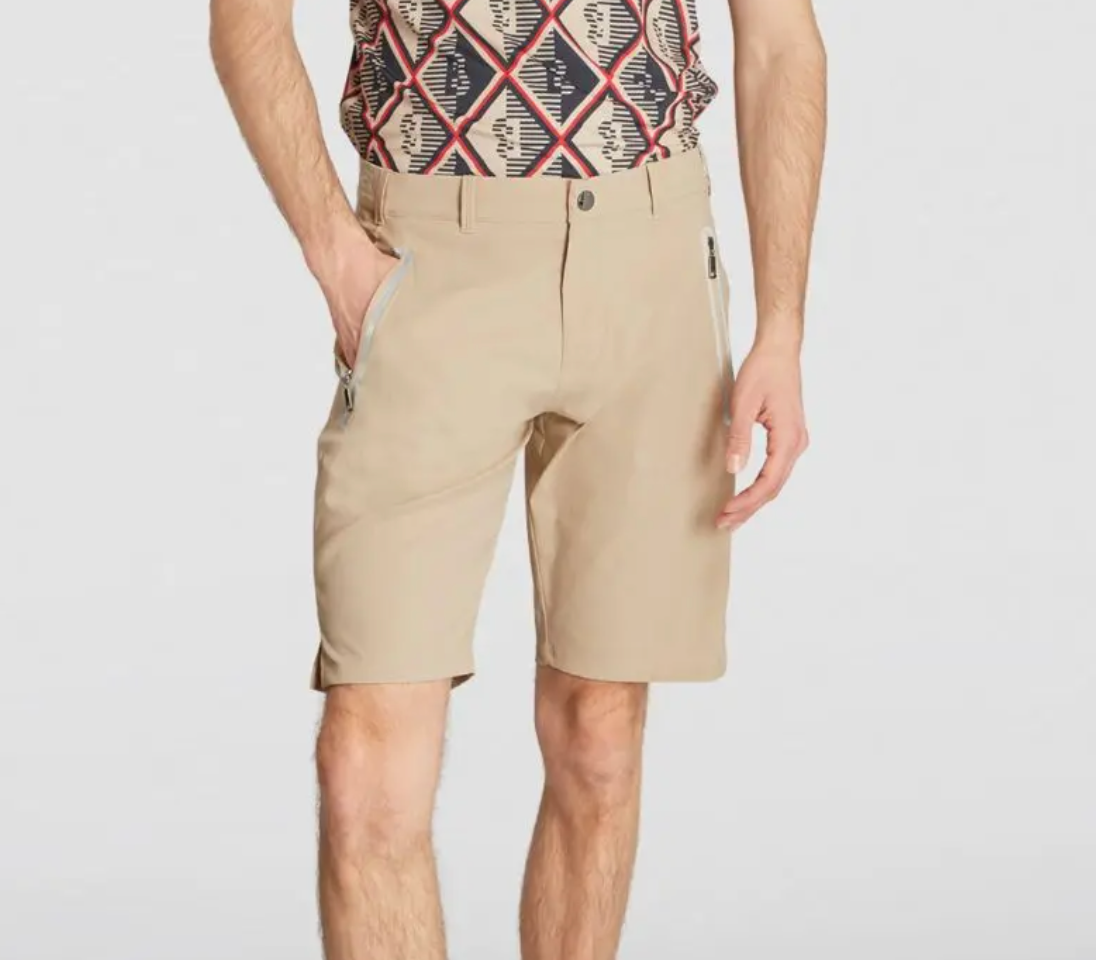 Bogner Beige Straight Shorts