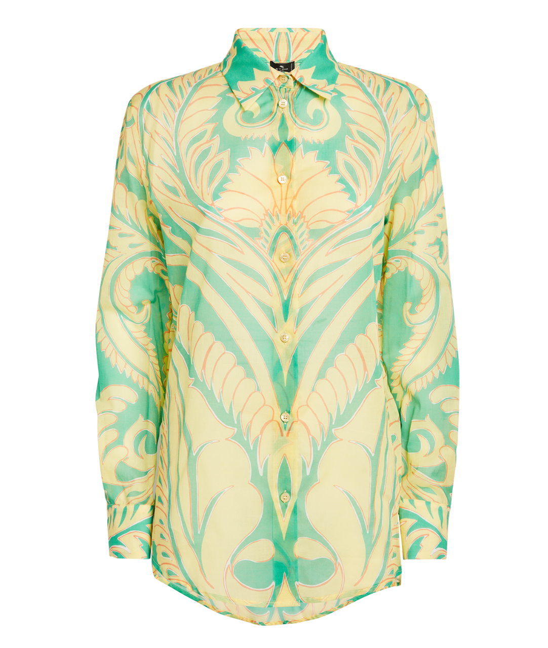 Etro  Abstract-Print Cotton Shirt