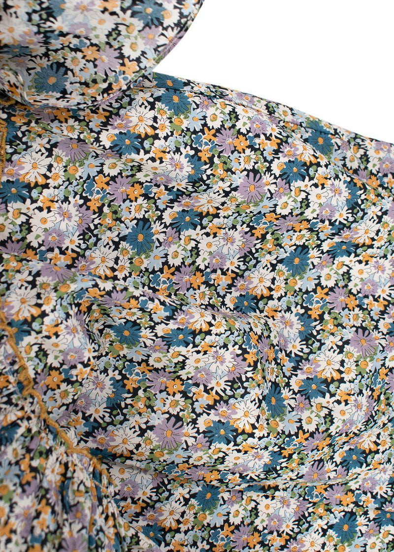 Strawberries & Cream Liberty Print Floral Dress 4 Years