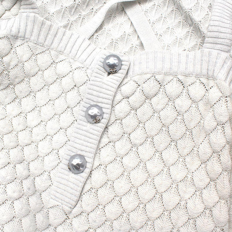 Waffle Knit Mini Dress