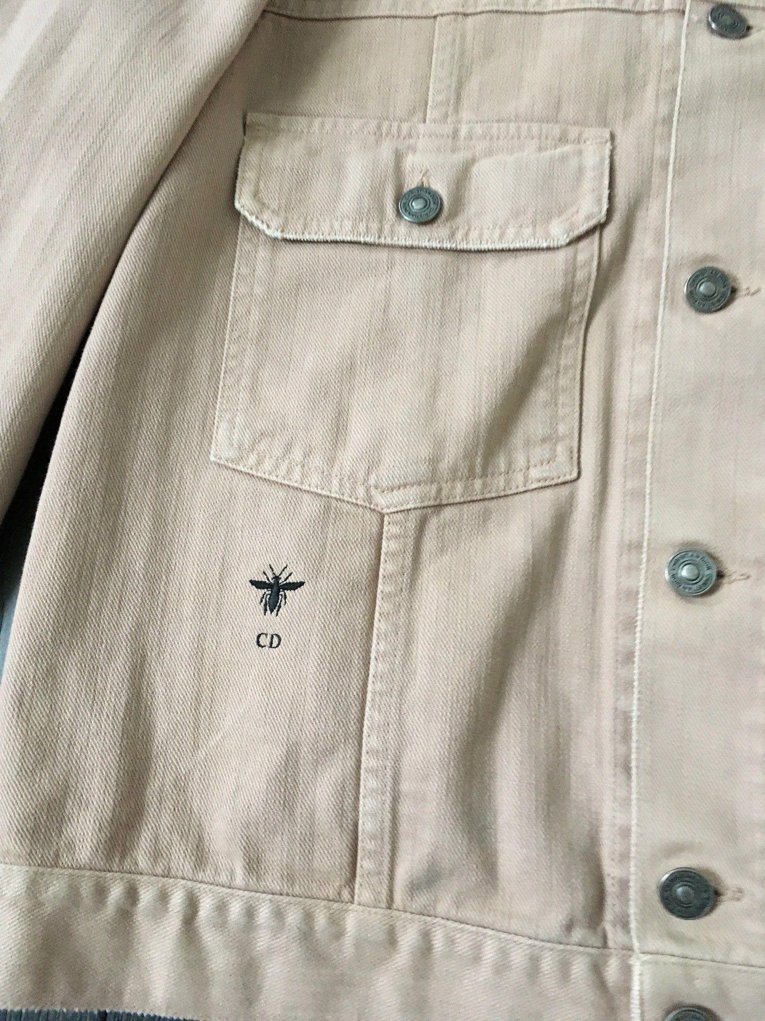 Runway Blush Embroidered Denim Jacket