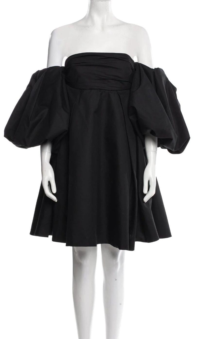 Khaite Black Katerina Mini Dress