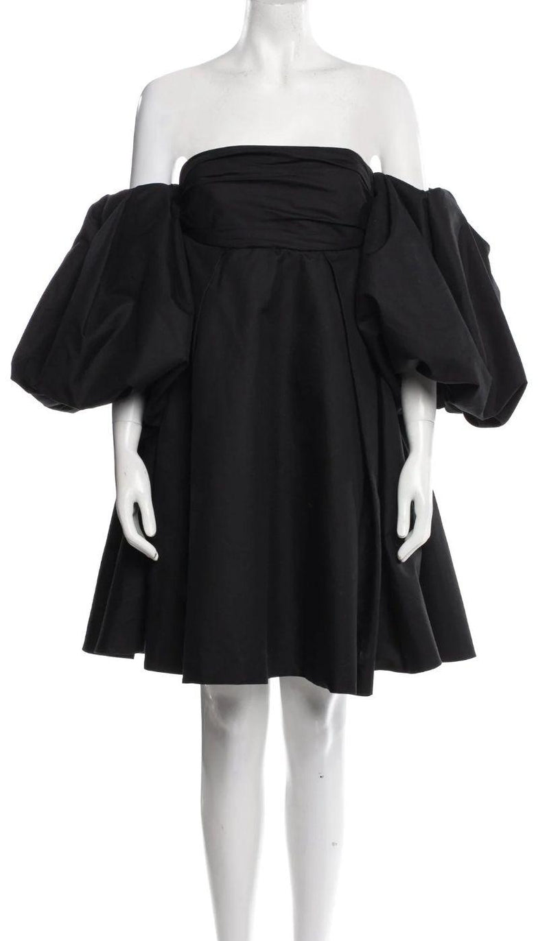 Khaite Black Katerina Mini Dress