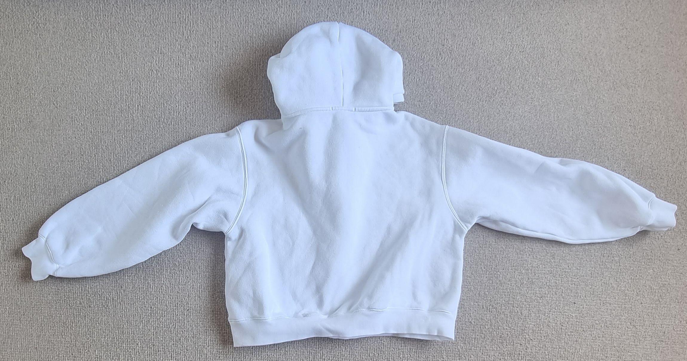 Alexander Wang White Hooded Sweatshirt