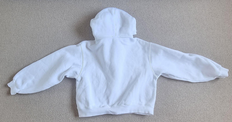 Alexander Wang White Hooded Sweatshirt