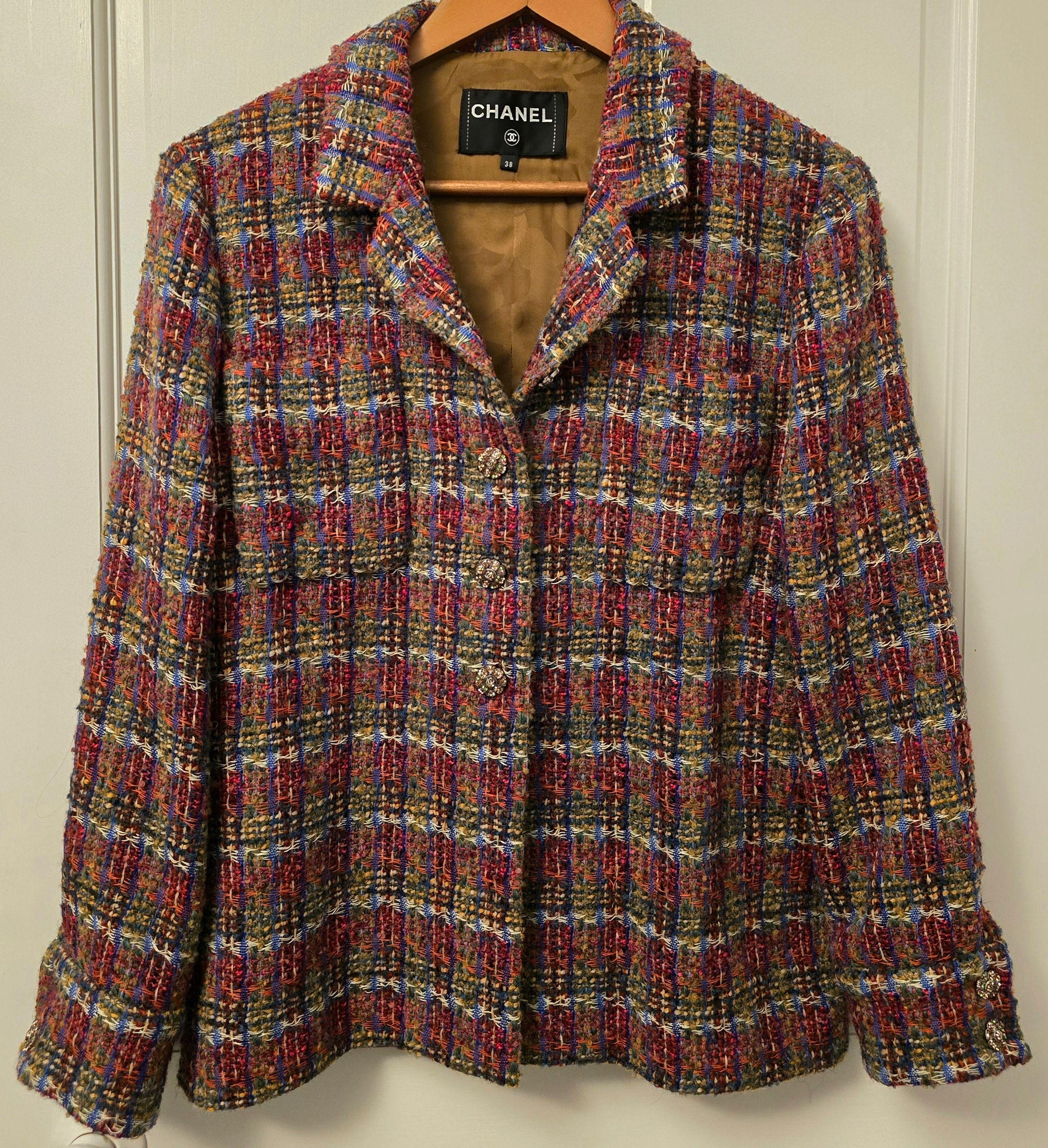 Chanel  Multi Tweed Jacket 2022