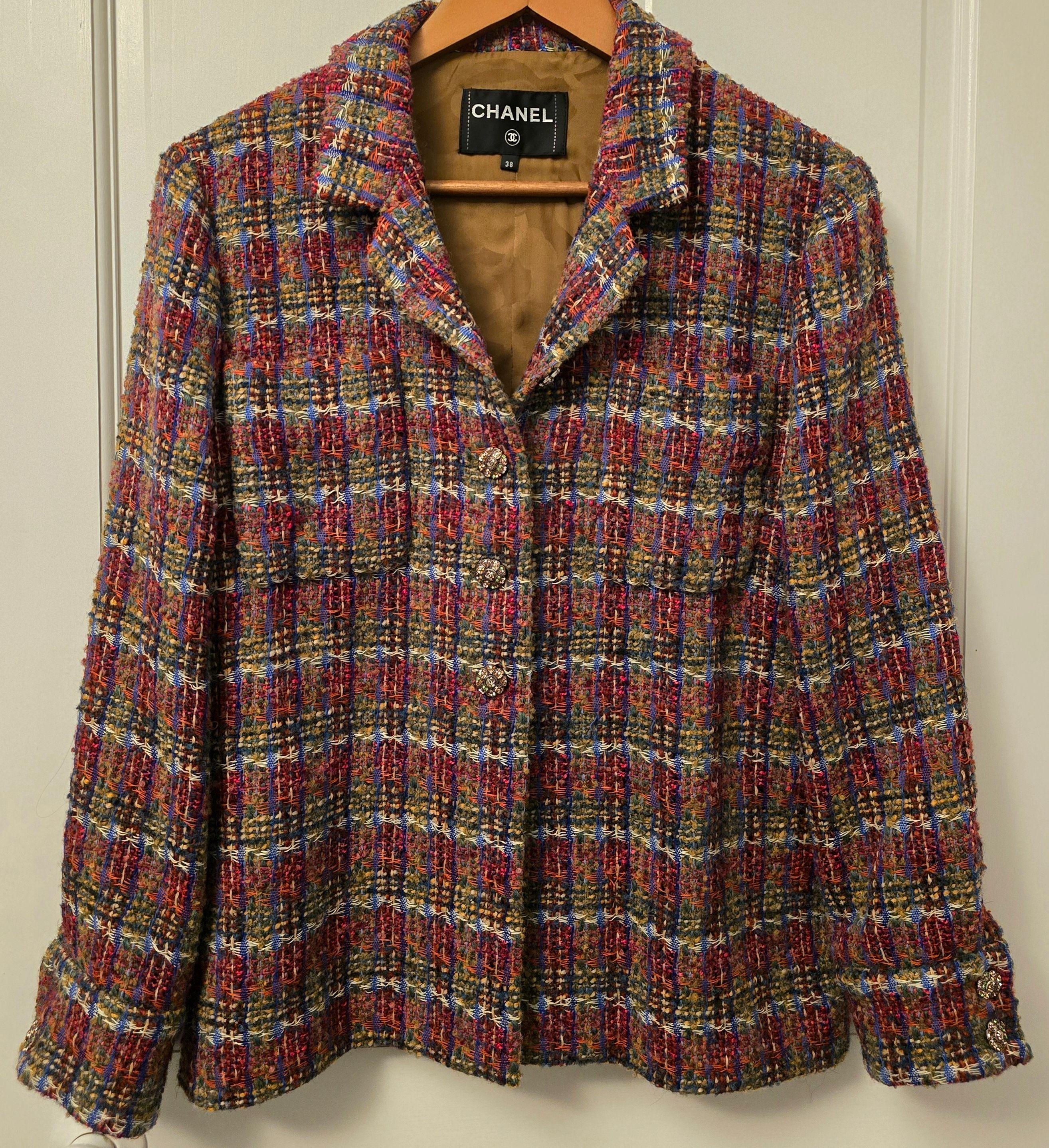 Chanel  Multi Tweed Jacket 2022
