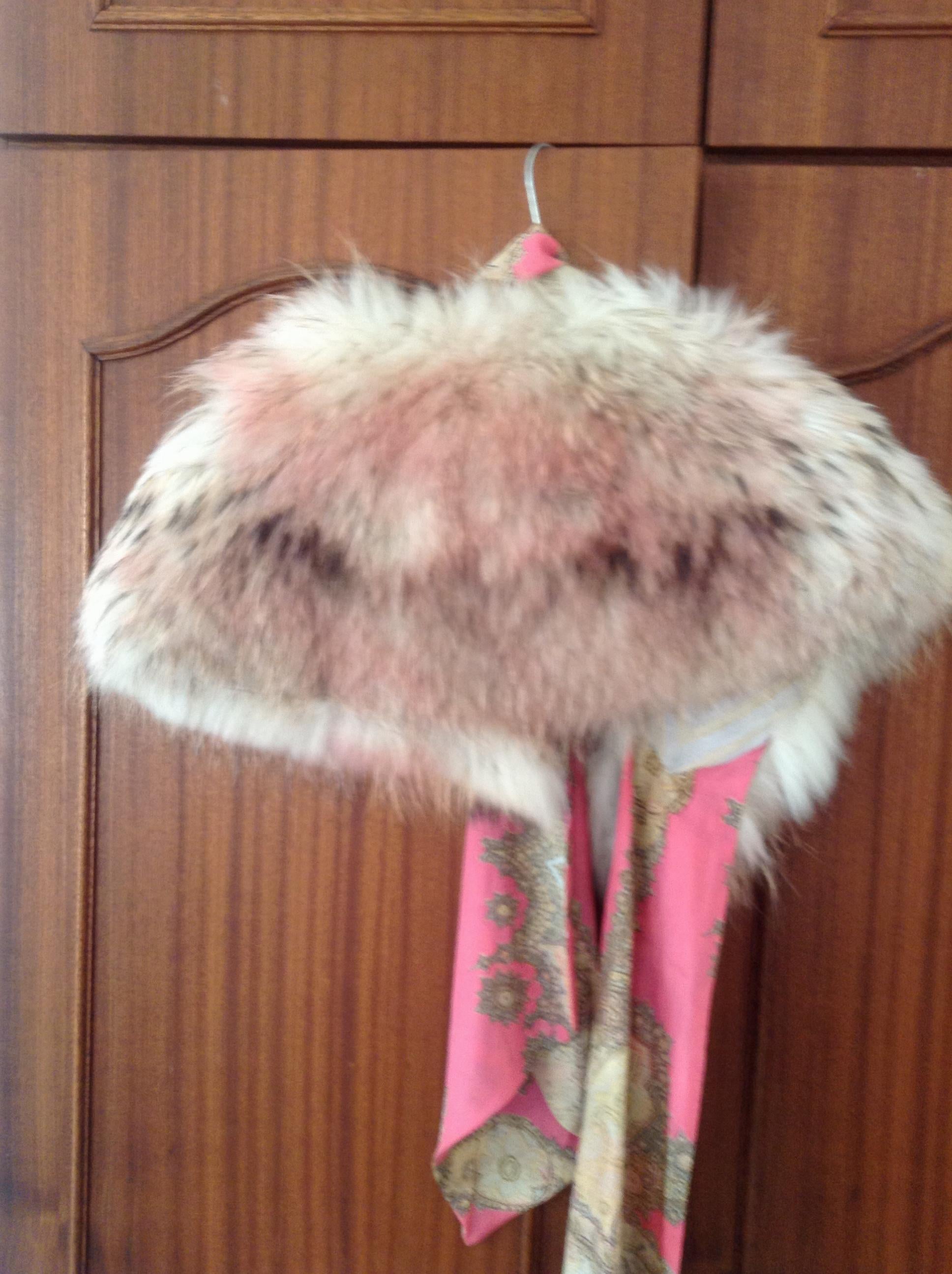 Roberto Cavalli Fox Fur Wrap