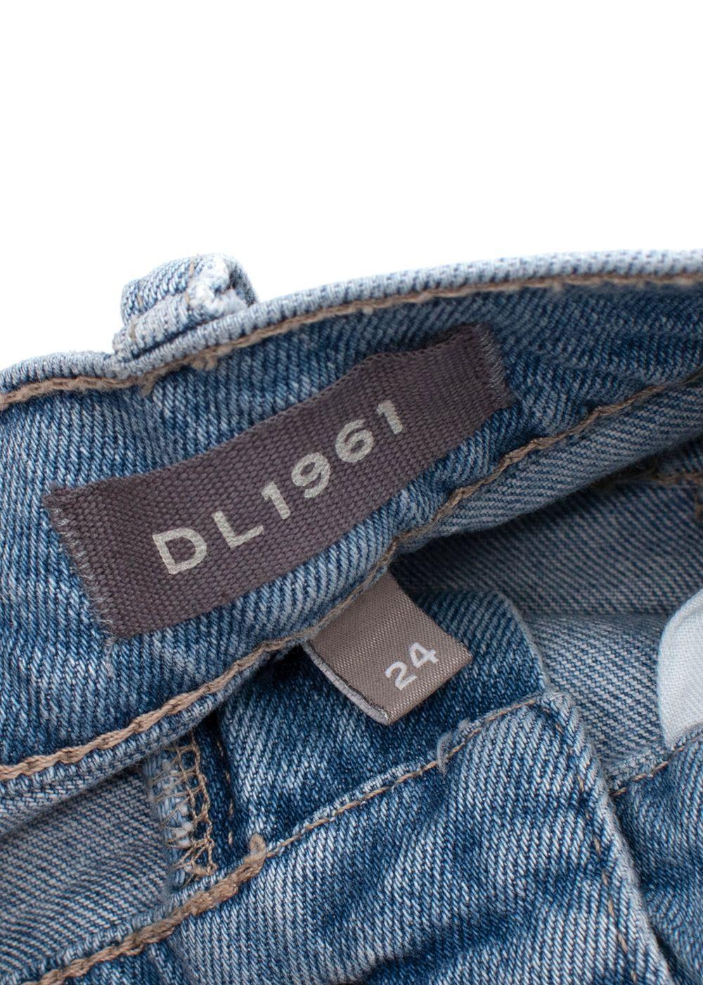 Vintage wash denim Patti straight leg jeans