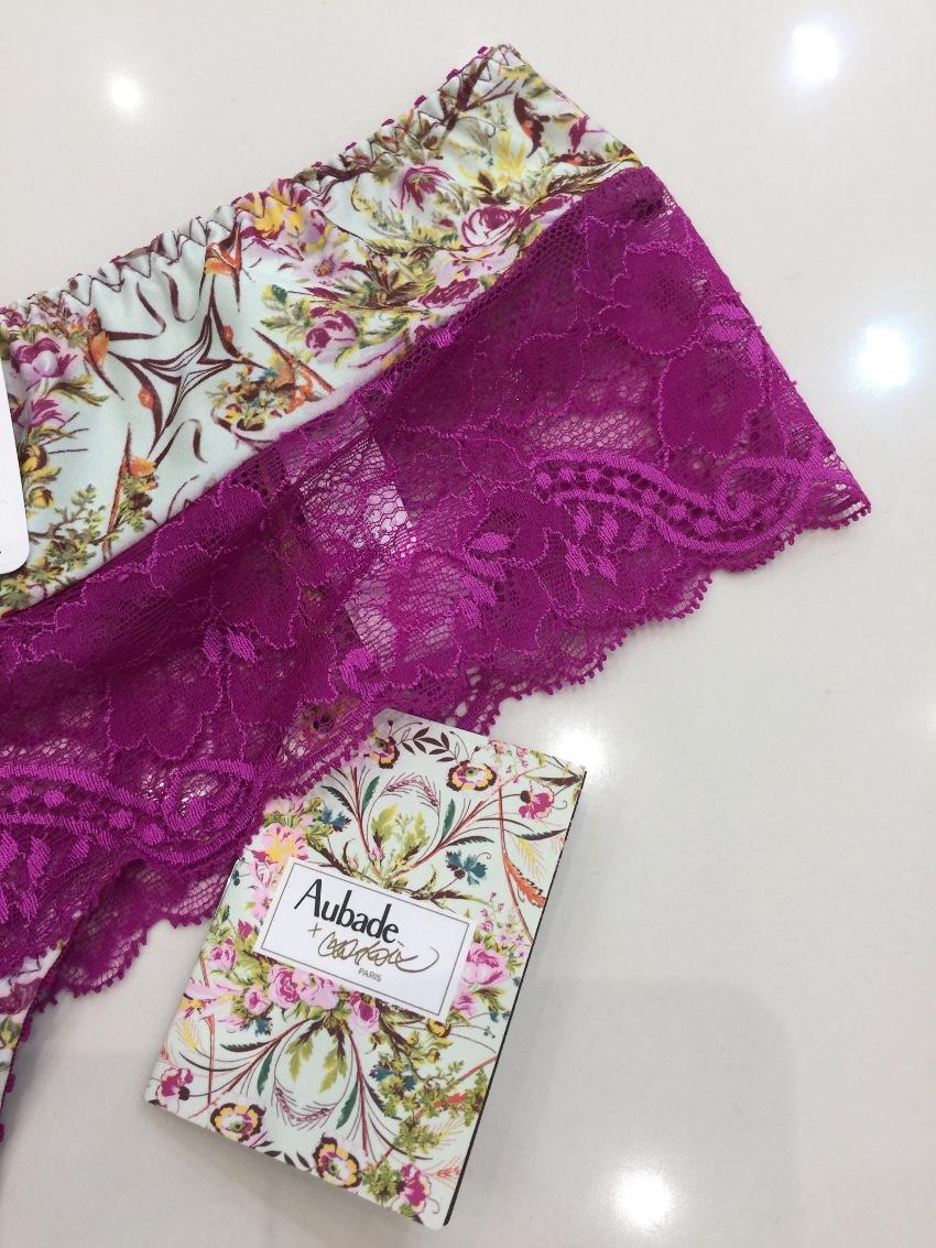 Aubade Paris by Christian Lacroix Half Cup Bra & St Tropez Brief Set