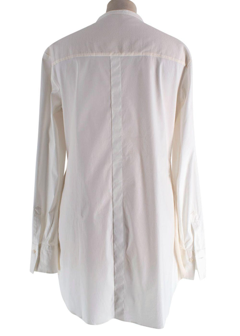 Brunello Cucinelli Double Layered Beige Shirt