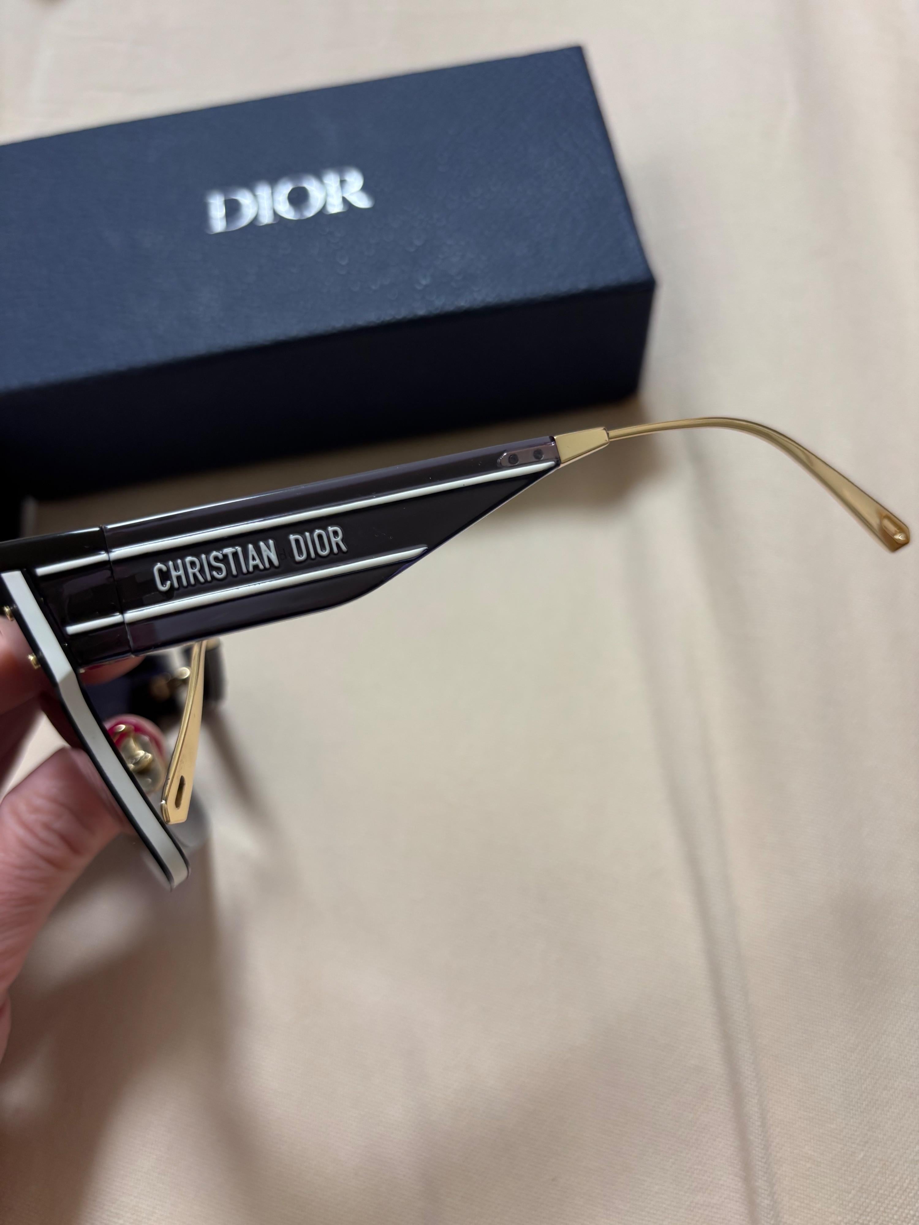 Dior Blue Mask Sunglasses