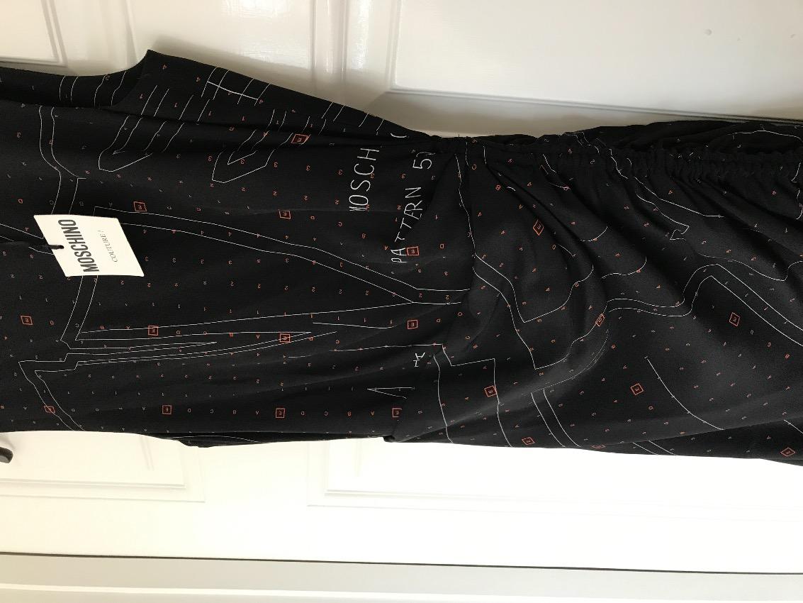 Moschino Couture Silk Mini Dress