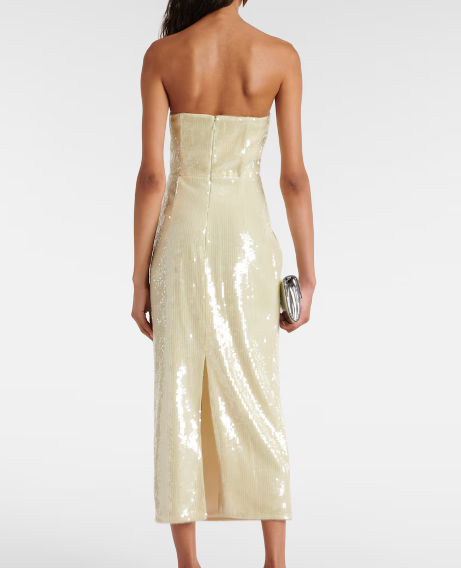 Roland Mouret Sequined Strapless Corset Dress
