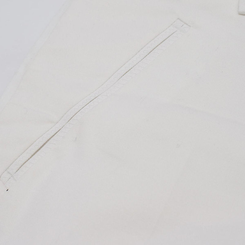 No.21 White Capri Shorts with Lace Detailing