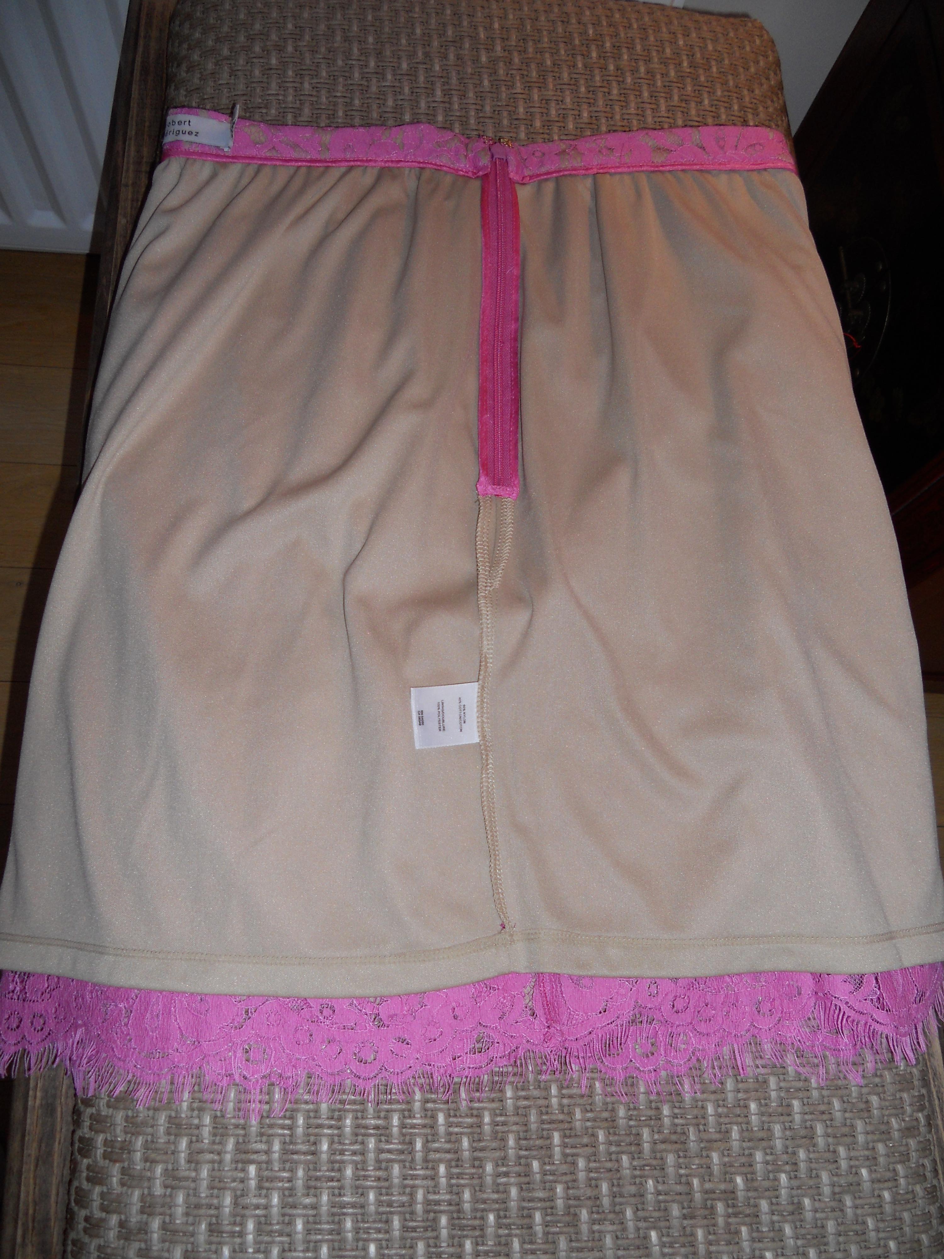 Robert Rodriguez Lace Skirt
