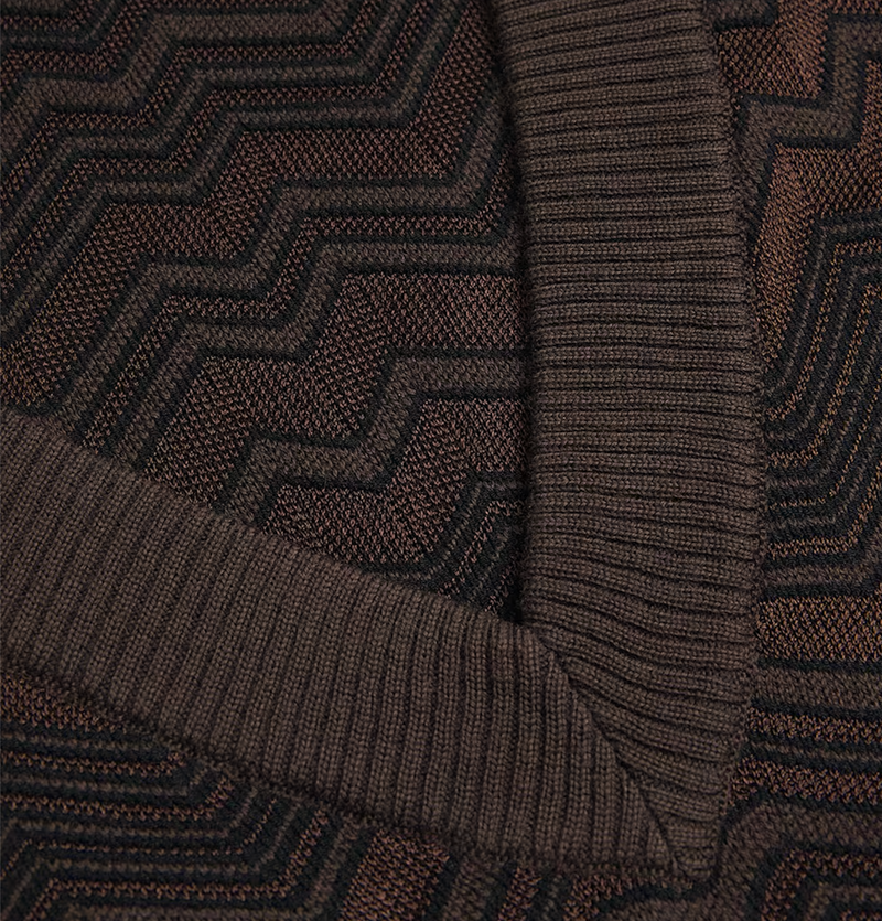 Missoni Zigzag V-Neck Sweater
