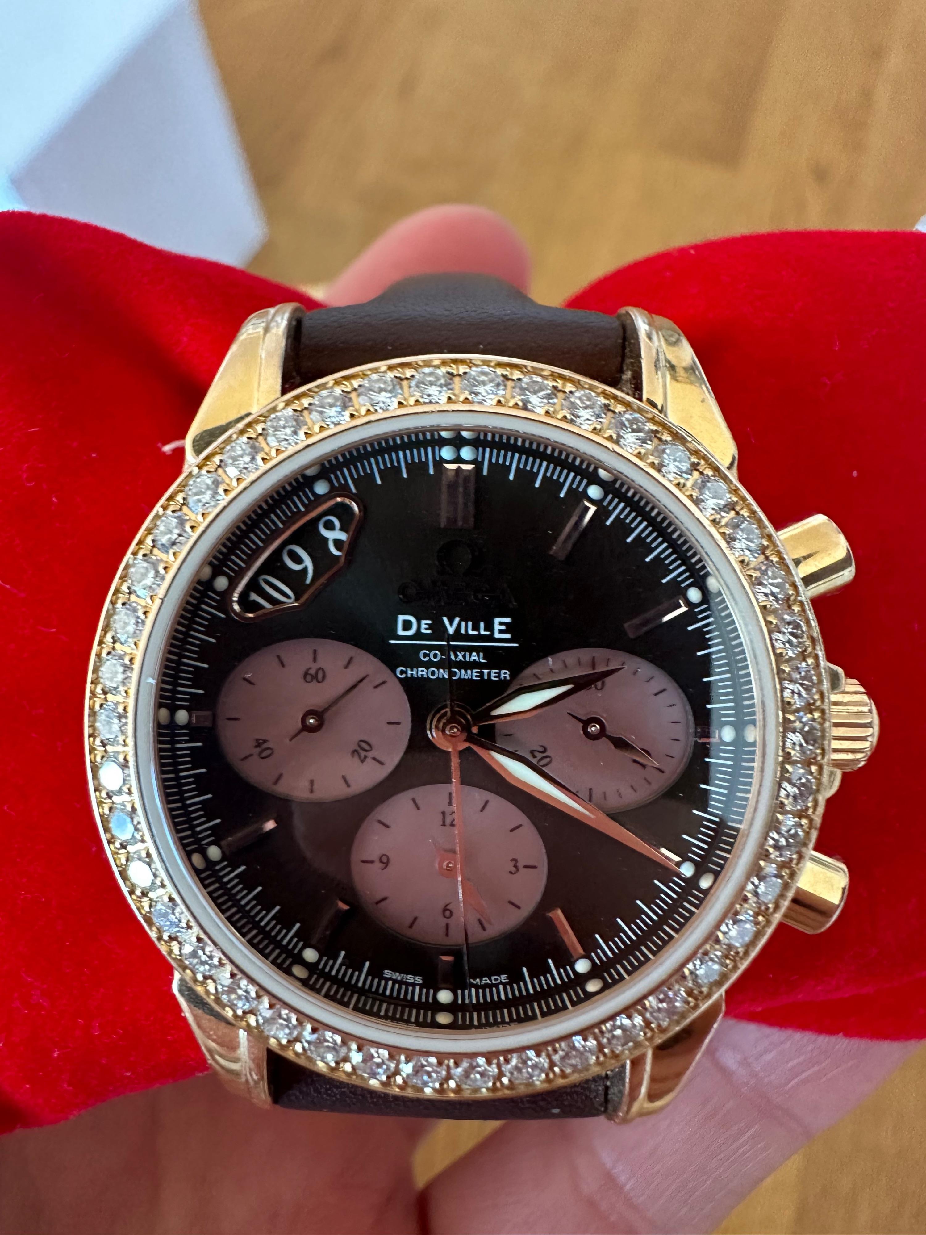 Omega De Ville Co-Axial 4677.60.37 Roségold  Watch