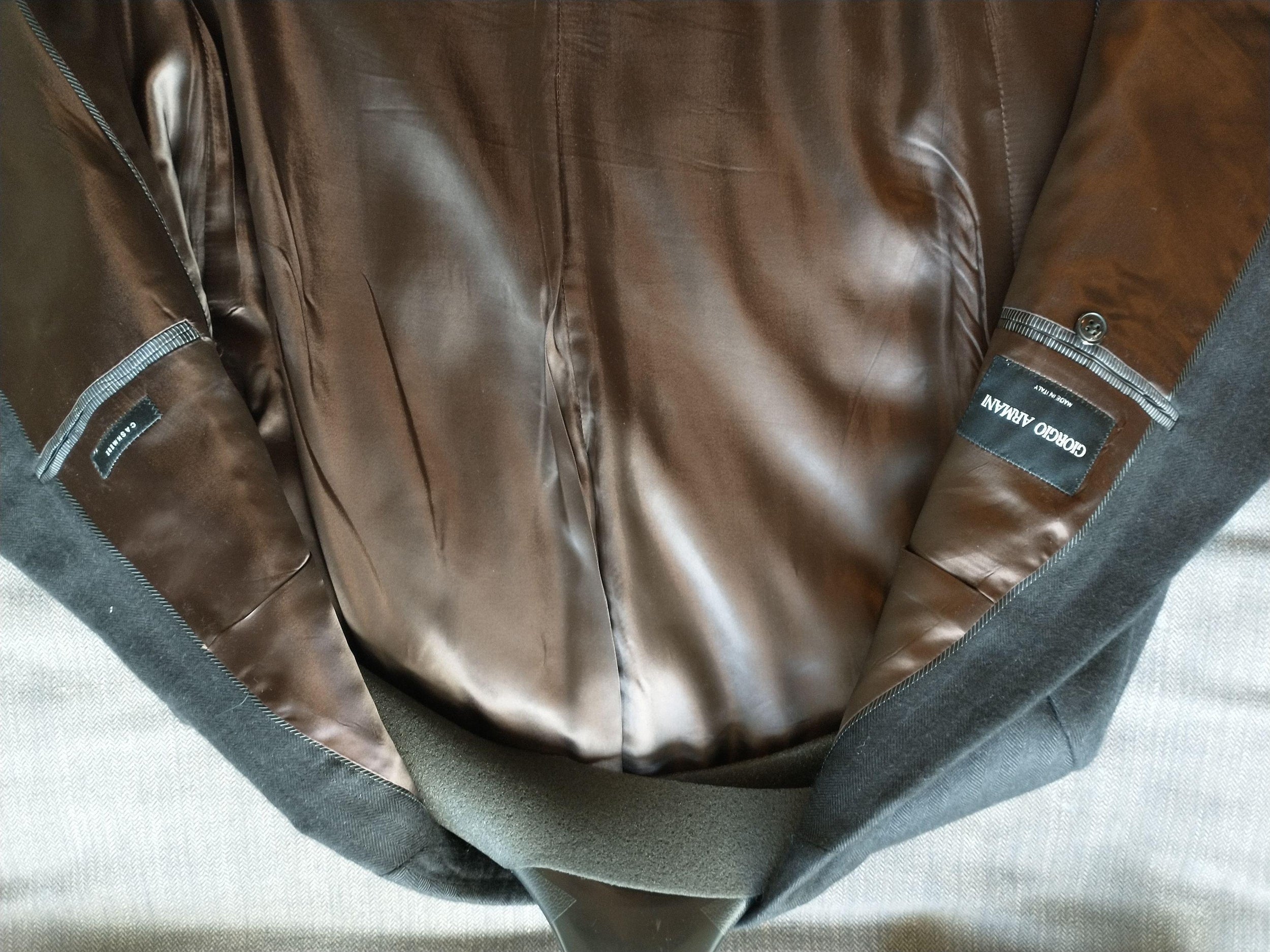 Black Cashmere Tailored Jacket