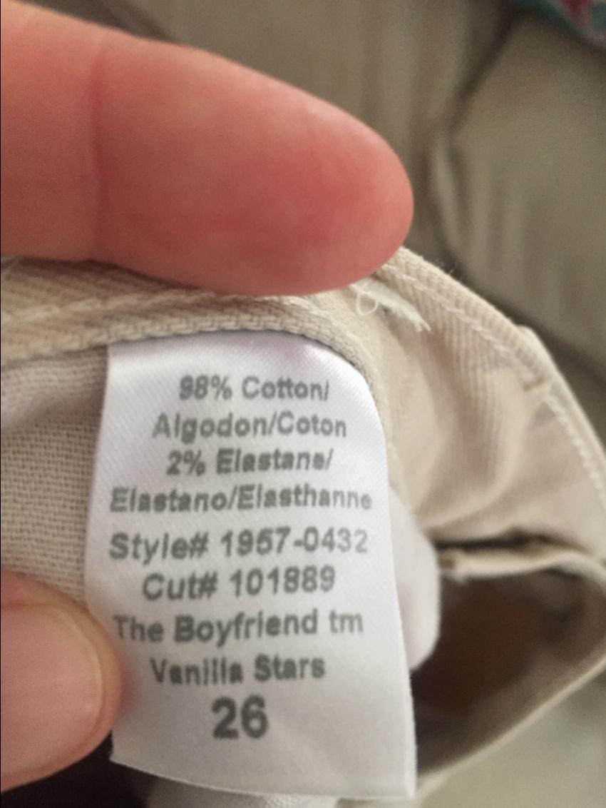 Current/Elliott The Stiletto Vanilla Star Jeans