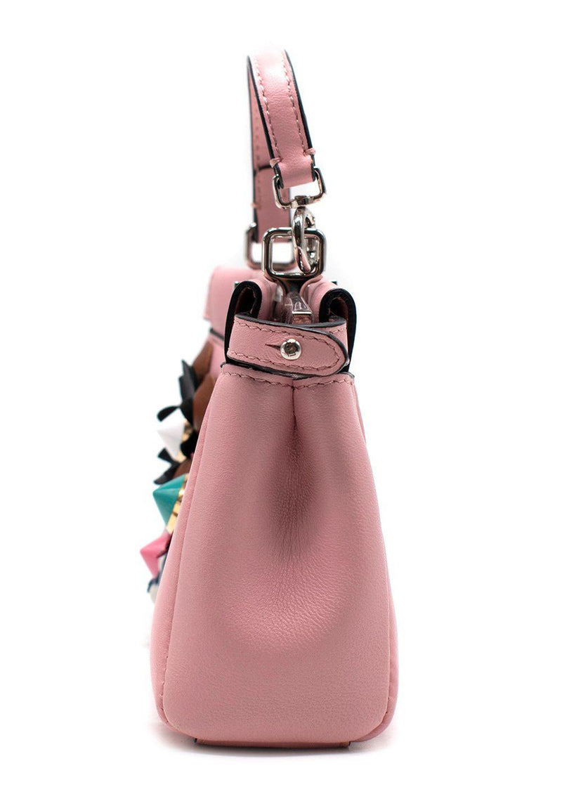 Fendi Micro Peekaboo-Style Leather Bag