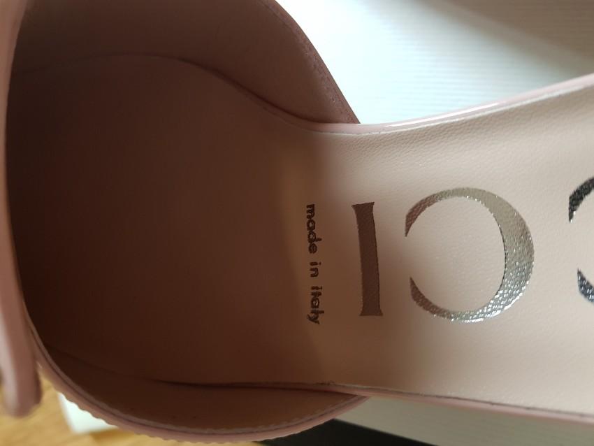 Gucci Nude Crystal Embellished Square G Mules