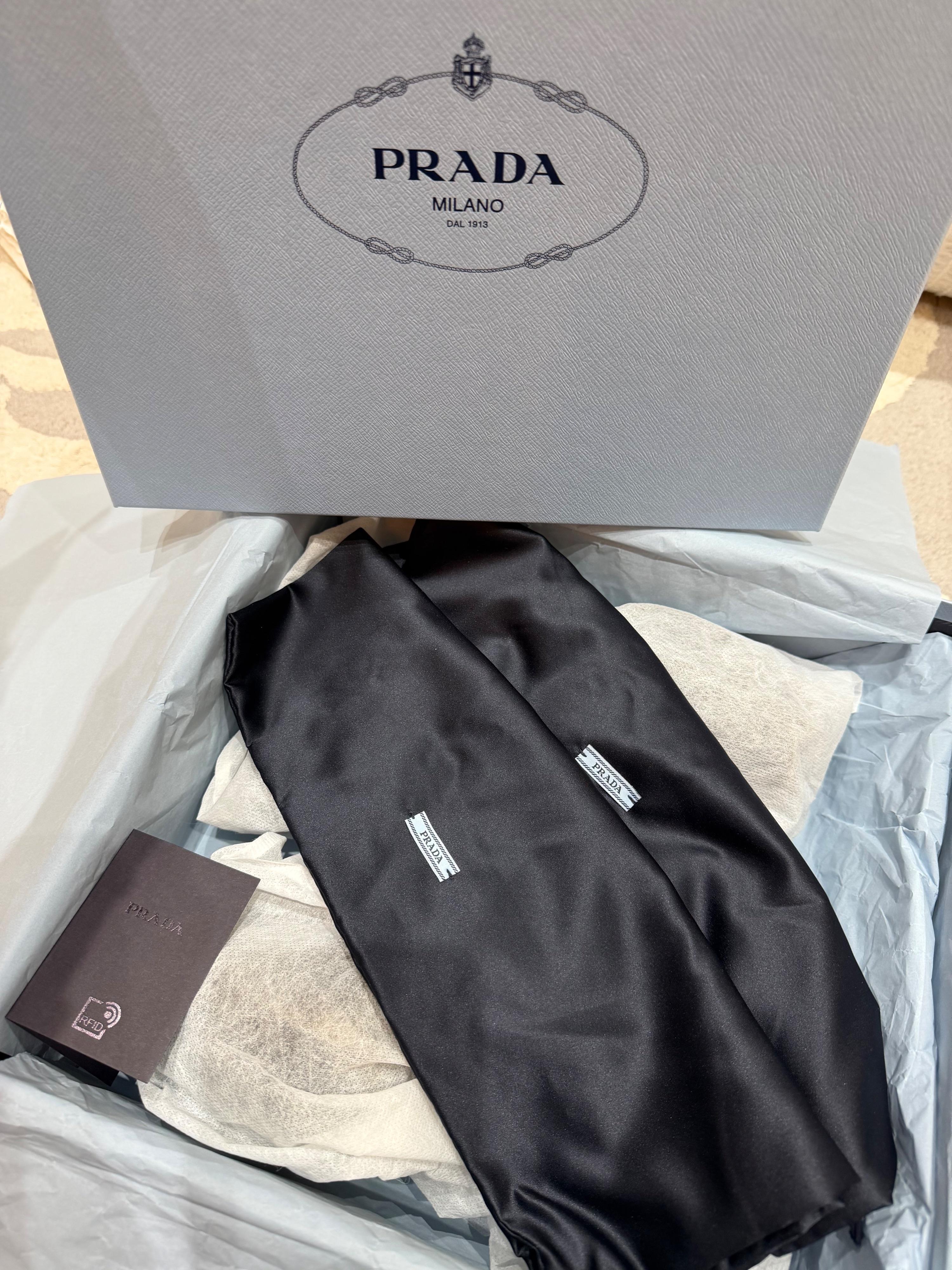 Prada Velvet Peep Toe Sandals