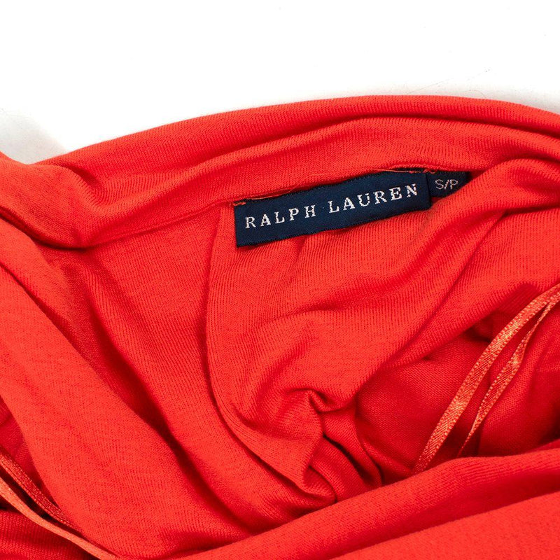 Ralph Lauren Orange Halterneck Top