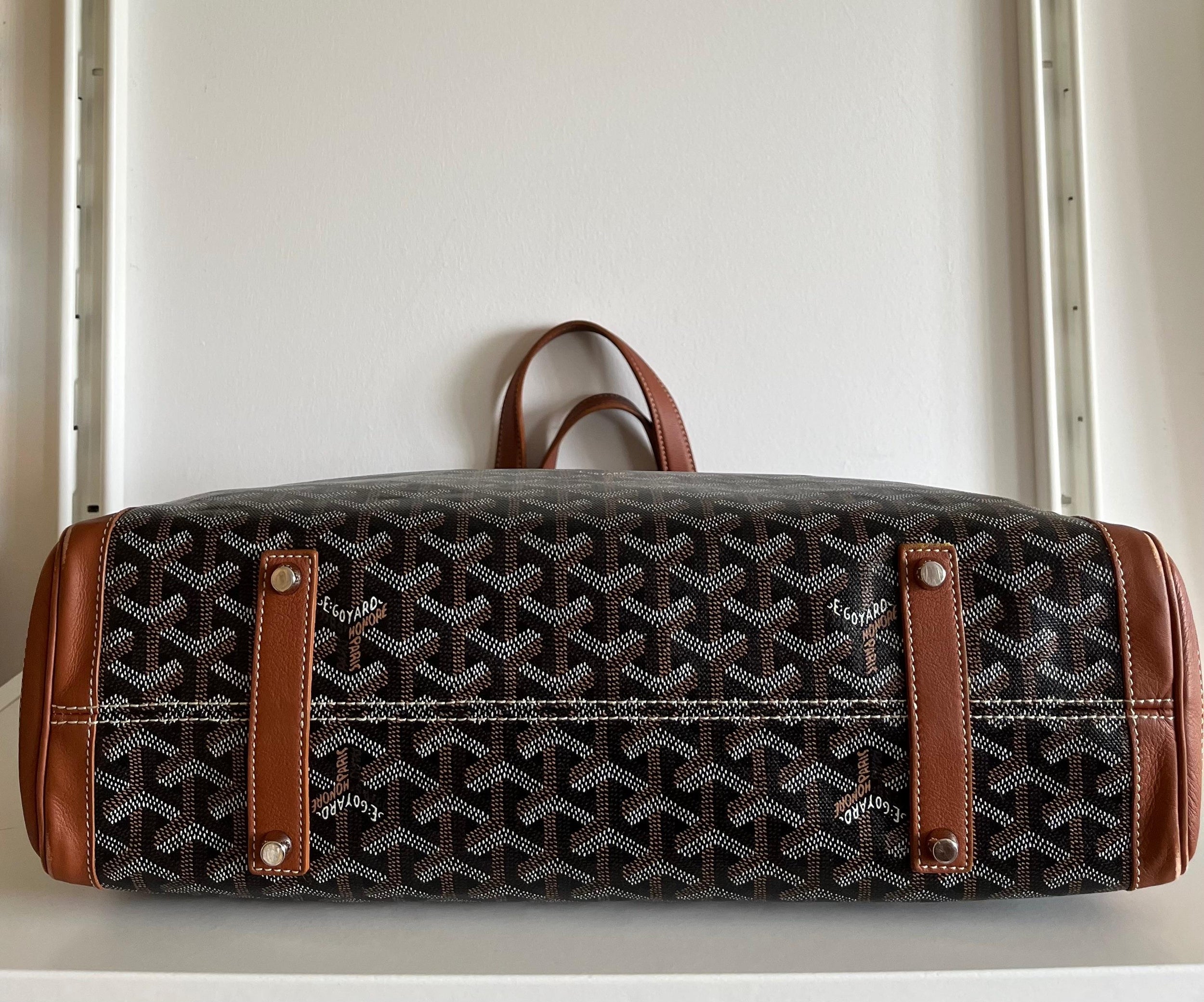 Black & Tan Voltaire Tote Bag
