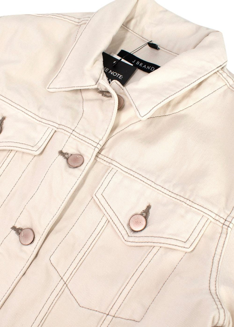 J Brand Macadamia Slim Denim Jacket