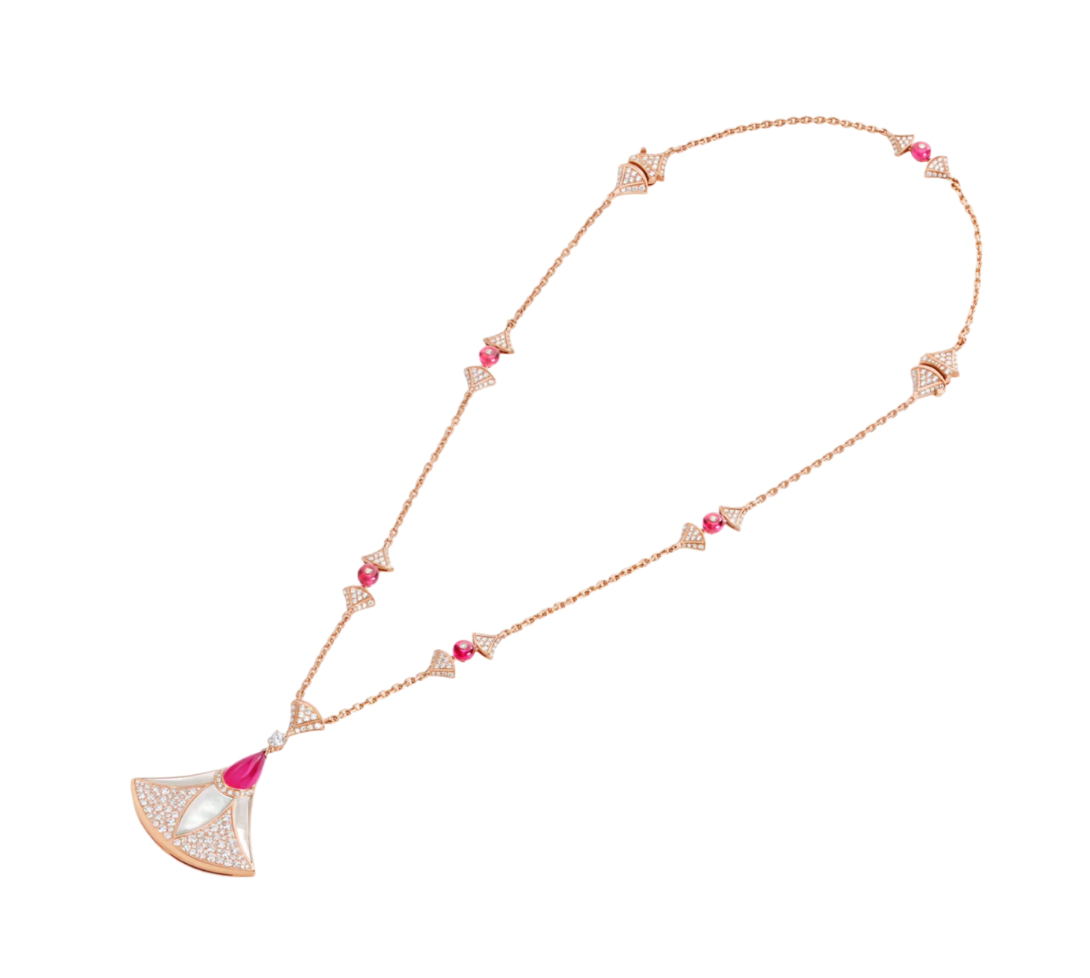 Diva's Rose Gold And Diamond Dream Necklace