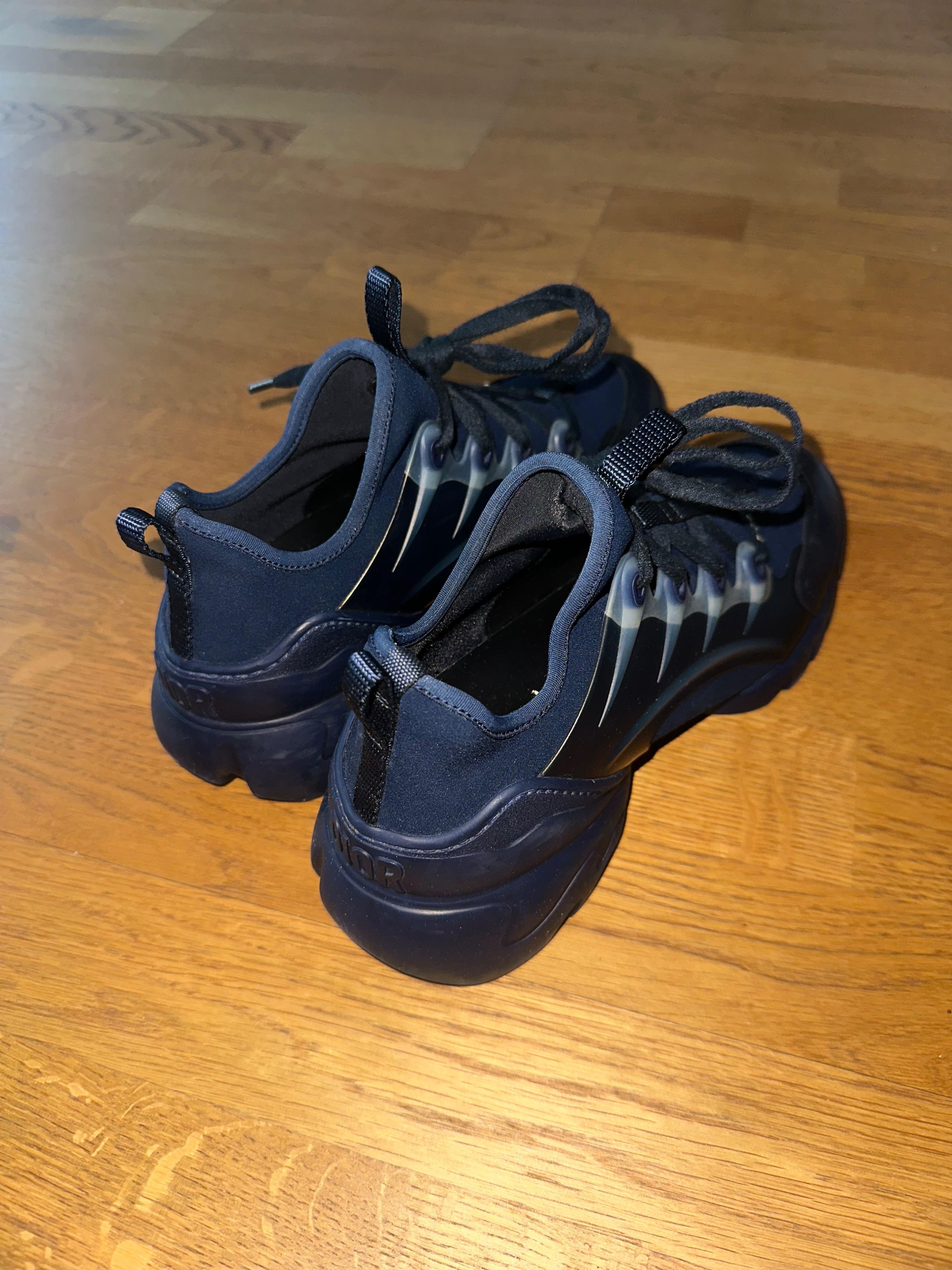 Dior Navy D-Connect Sneakers