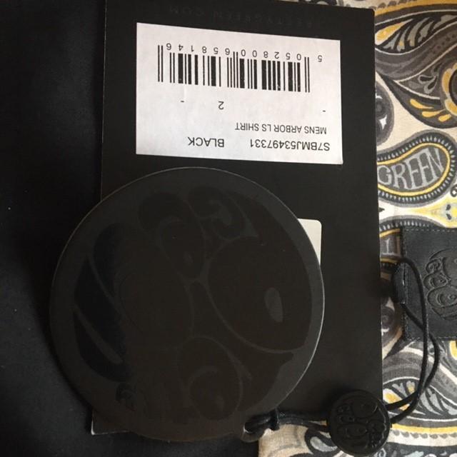 Pretty Green Abor Black Shirt